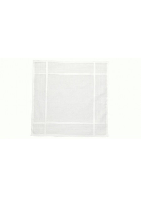 PEROFIL Fazzoletti Uomo Fondo Bianco (Confezione Da 12)